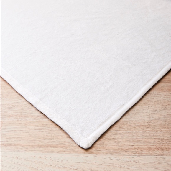 Blue Plaid Throw Blanket - Picture 2 of 3